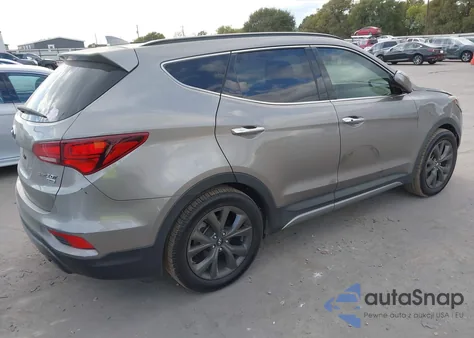 2017 Hyundai Santa Fe Sport 2.0T Ultimate из США, поврежденный, VIN 5XYZW4LA7HG399397